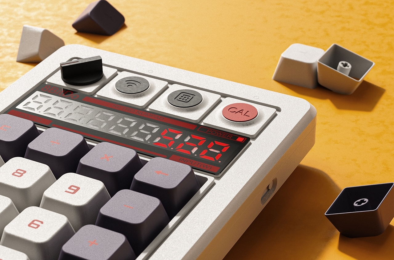 Calculator，Modeling and rendering，KS rendering，like a breath of fresh air，