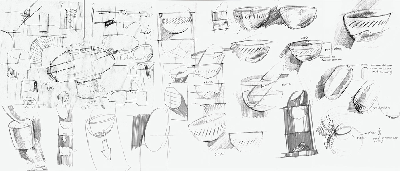 Design ideas，design process ，Coffee grinder，