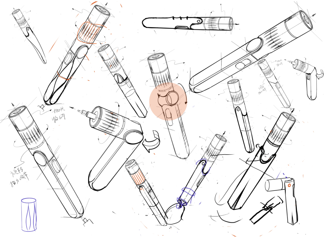 bolt driver，hardware，tool，Home life，Small products，straight line，multi-function，Adjustable，