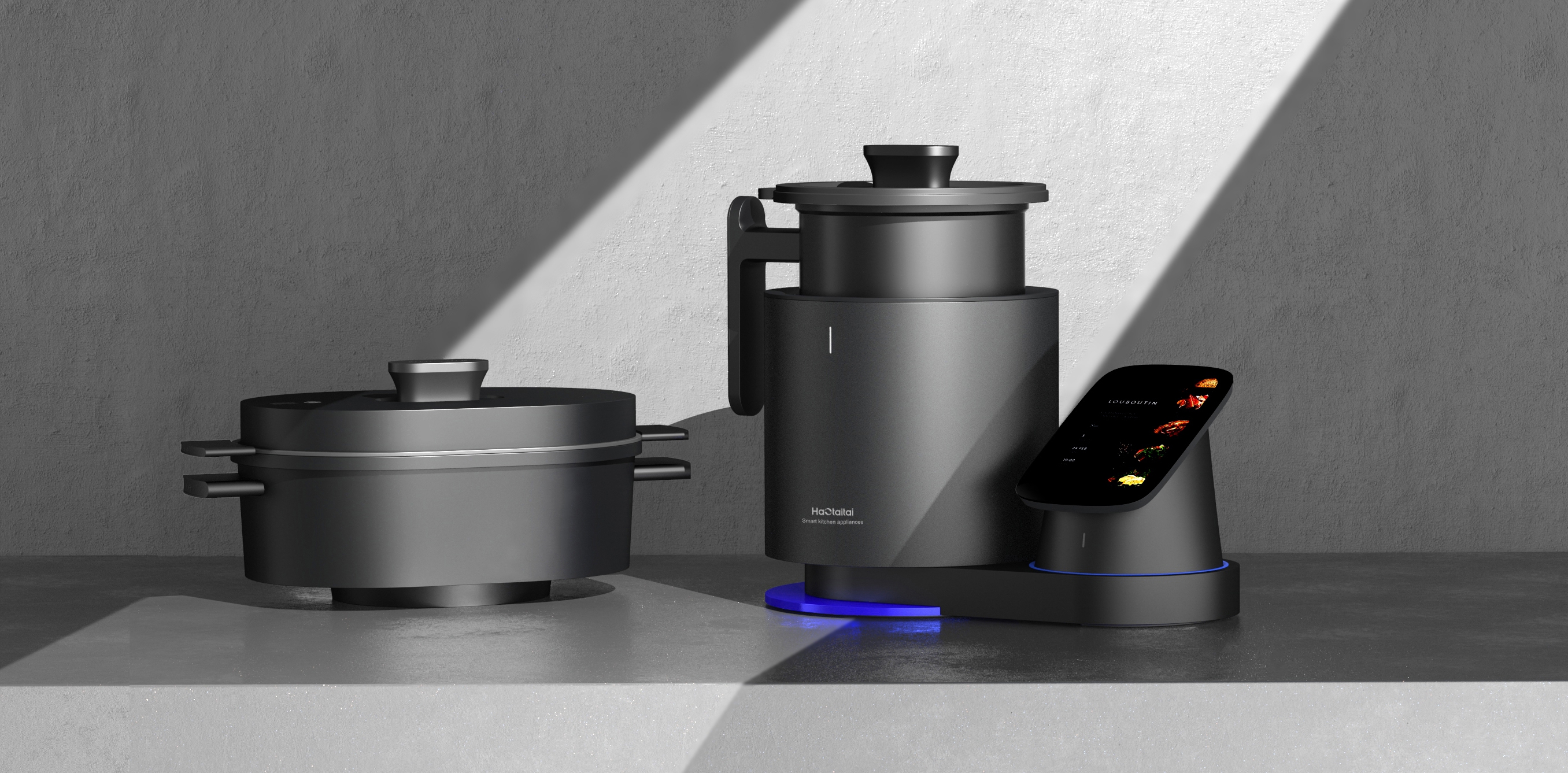 Cooking robot，industrial design，kitchen，robot，Cooking machine，intelligence，