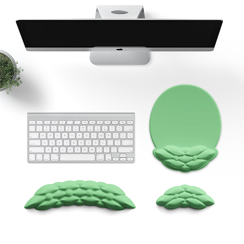 Wrist mouse pad，Mouse pad，Desk Supplies，Appearance design，office，