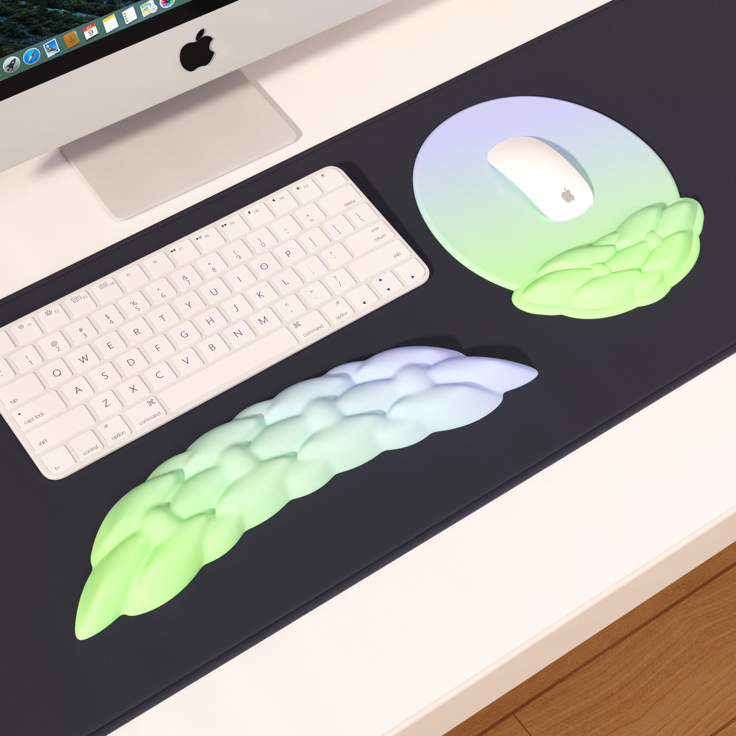 Wrist mouse pad，Mouse pad，Desk Supplies，Appearance design，office，