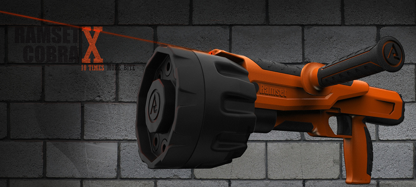 Electric tool，Redesign，Nail gun，