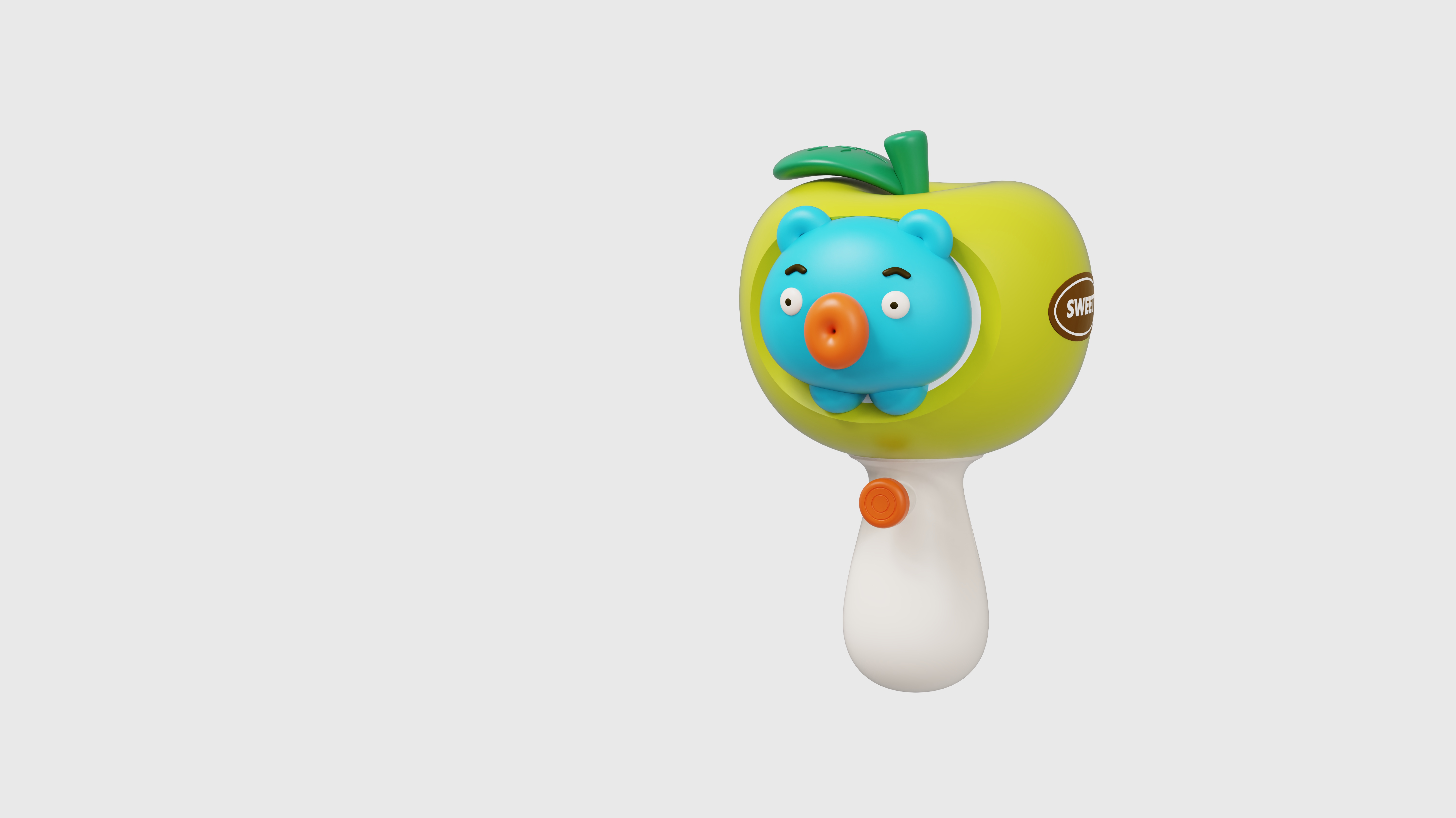 Children Water Gun，Baby toys，Cartoon water gun，cartoon toy，Fruit toys，Toy design，Mother baby toys，