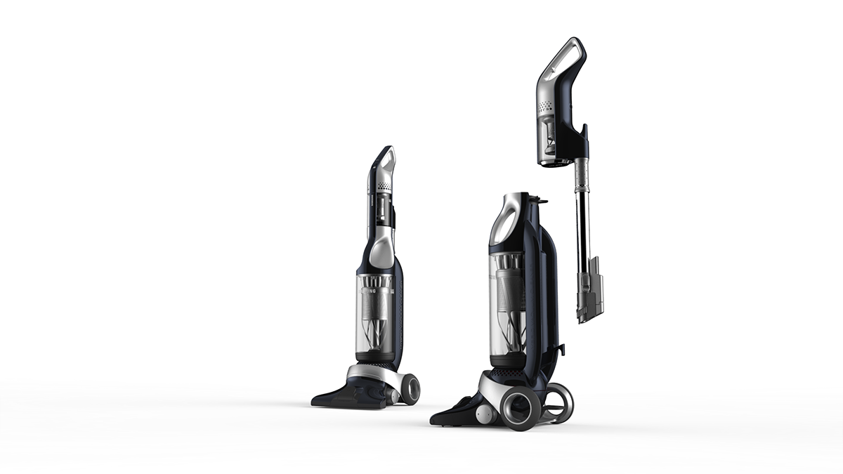 Samsung，Vertical vacuum cleaner，product design，