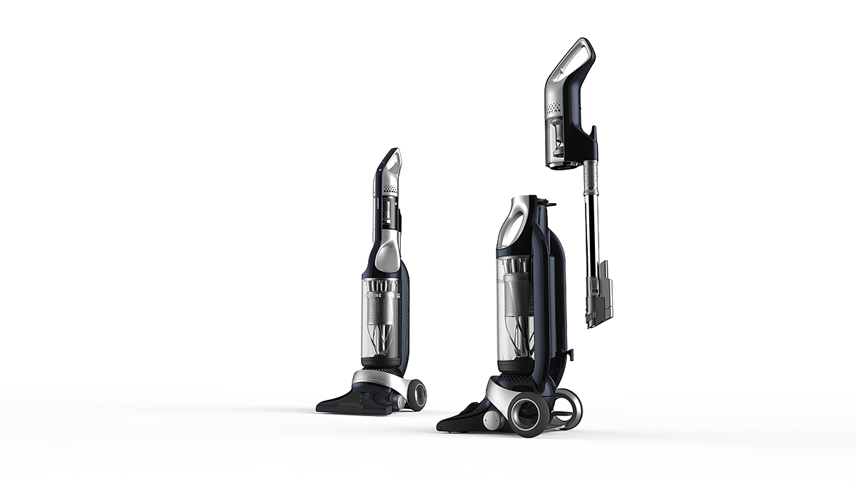 Samsung，Vertical vacuum cleaner，product design，