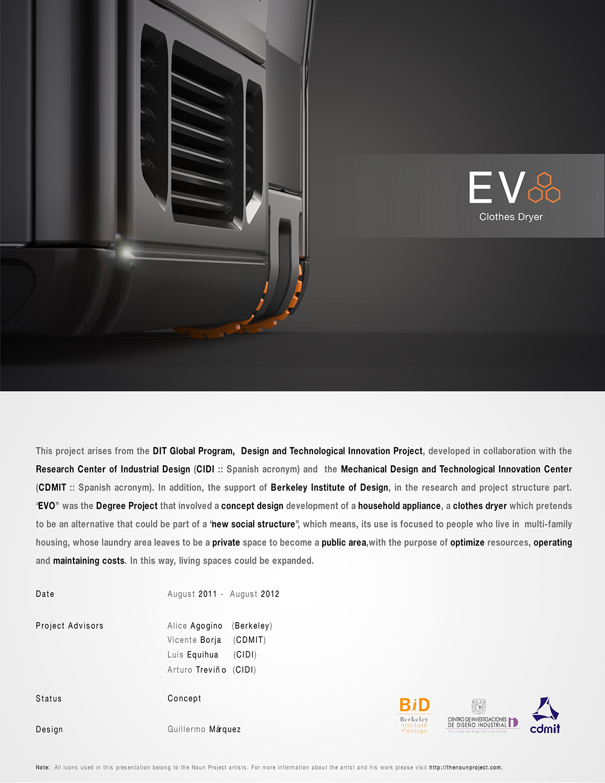 Household Electric Appliances，conceptual design，dryer，EVO，