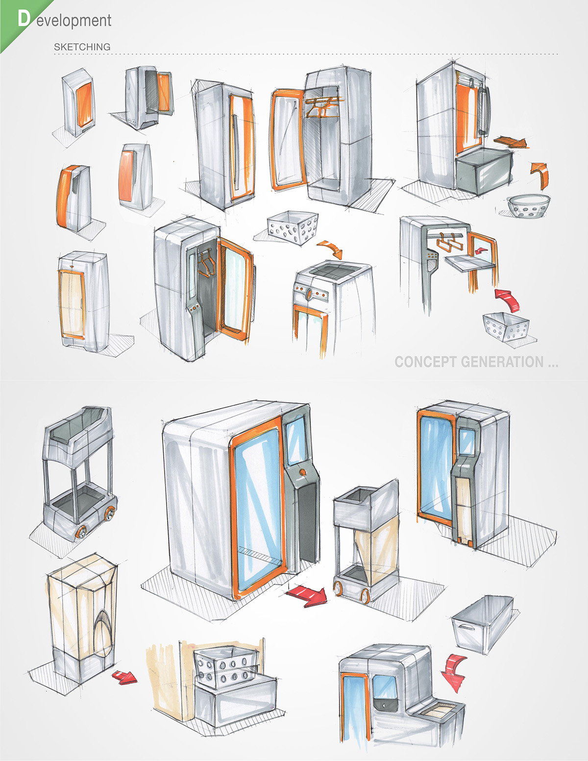 Household Electric Appliances，conceptual design，dryer，EVO，