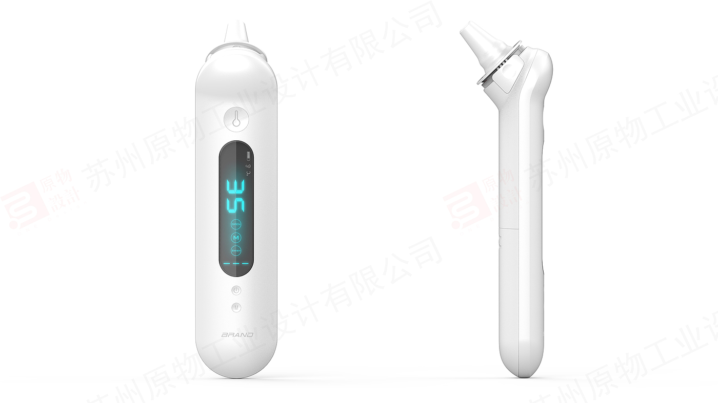 Ear temperature gun，forehead thermometer，Handle，storage box，Storage design，Replaceable earmuff design，