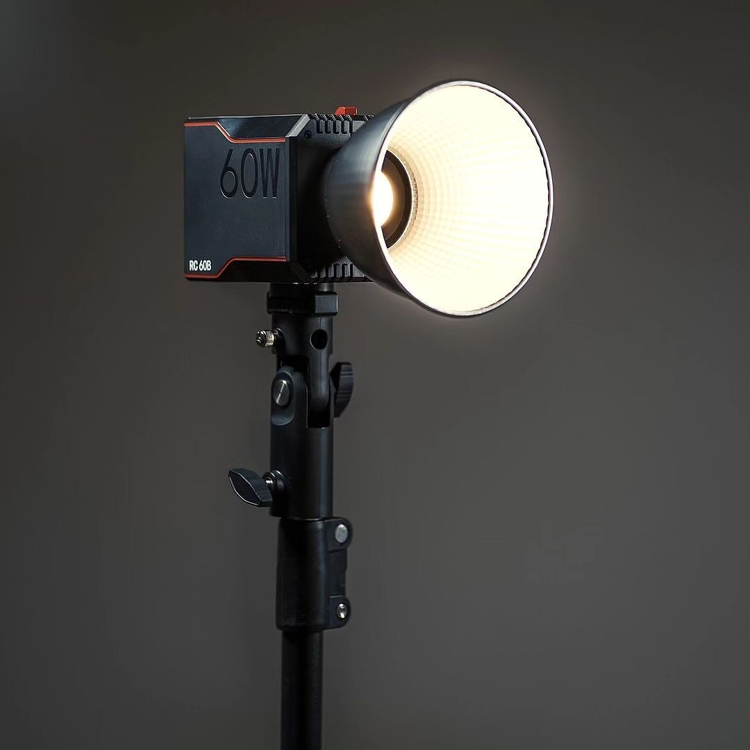 Photographic fill light，RC 60B COB LED，Professional equipment，Professional photography lamp，mini photography lamp，