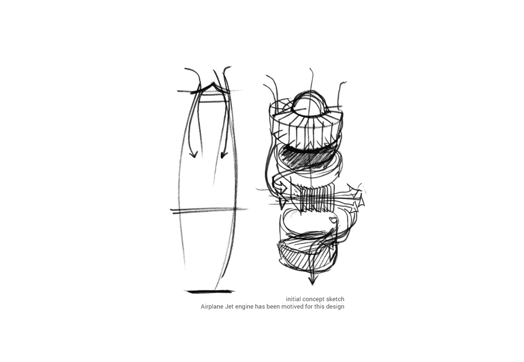 industrial design，modelling，household electrical appliances，air cleaner，