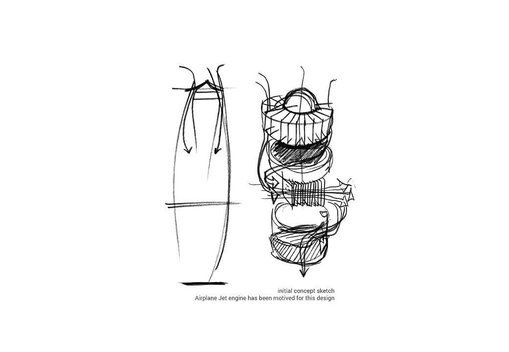 industrial design，modelling，household electrical appliances，air cleaner，