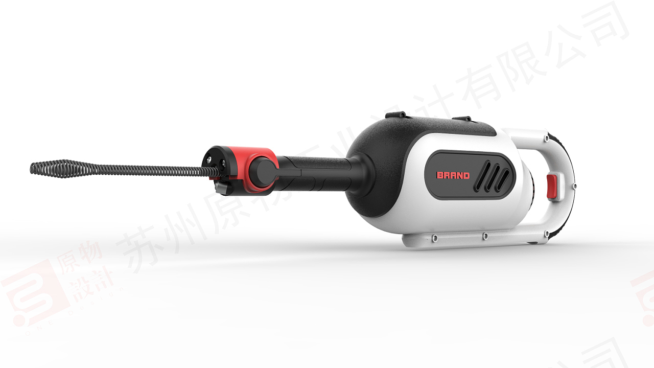Electric tool，Toilet dredge，pipeline dredging，Electric products，Tool design，Tool Product Design Expression，Tool power sense expression，Expression of the sense of mass of tool products，