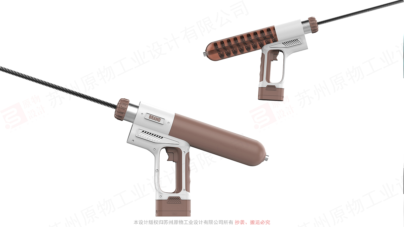 Toilet Dredge Design，Electric Tools Product Design，Power tool design expression，Expression of tool product form design，Home Product Fusion Design，Household Cleaning Product Design，Household Cleaning Products，Home product color matching expression，