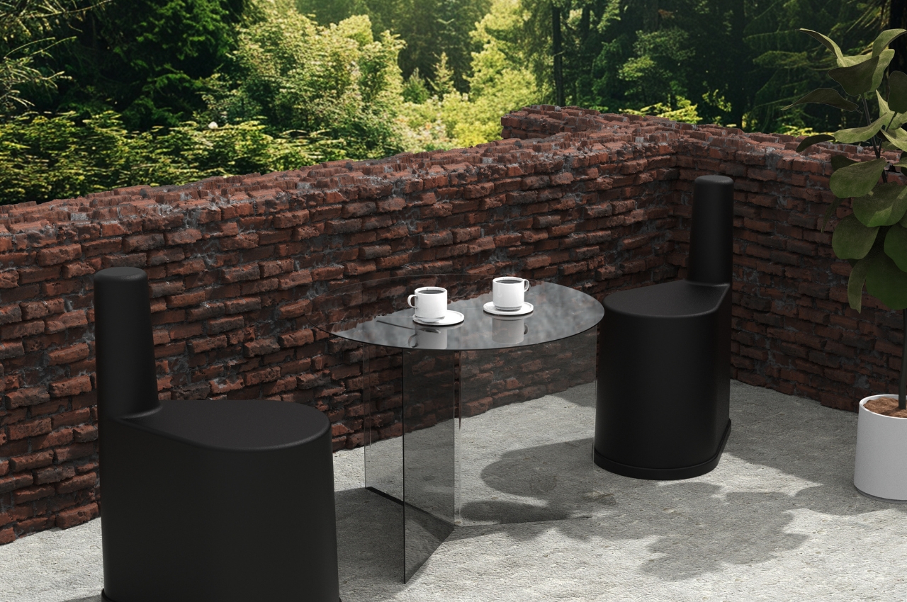 STOOL，chair，backrest，Stacked Luo，Polypropylene plastic，