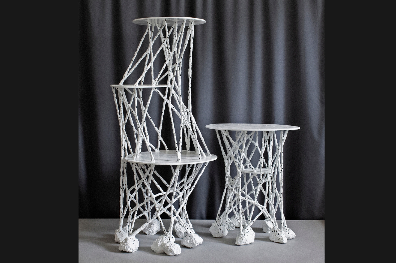 Side table，shelf，furniture，Artwork，