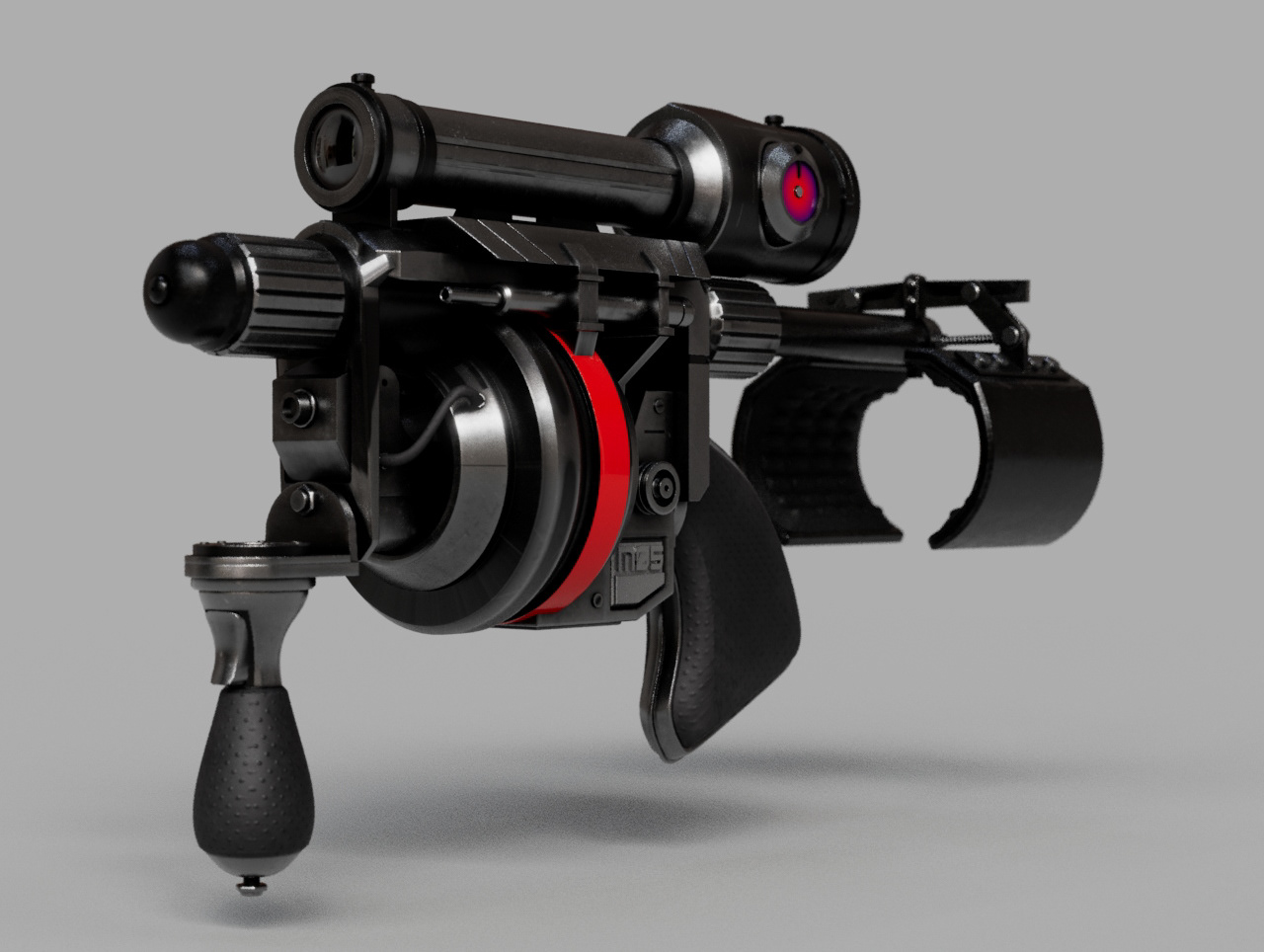 firearms，conceptual design，3D modeling，tool，