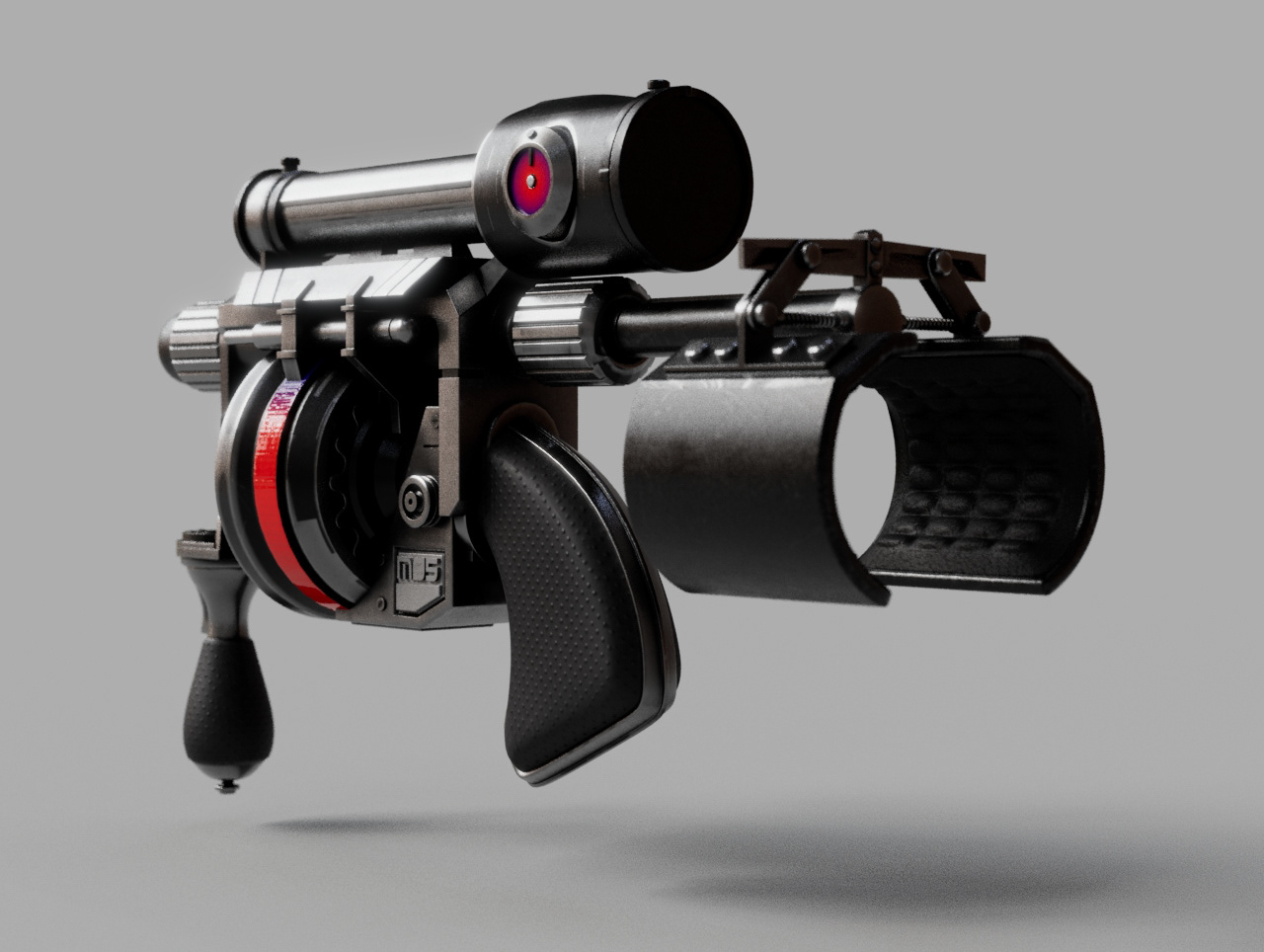 firearms，conceptual design，3D modeling，tool，