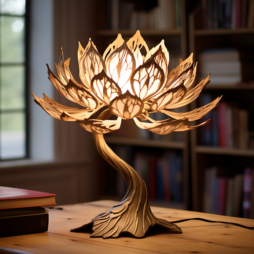 Desk lamp，Love Bulb Inspiring Library，