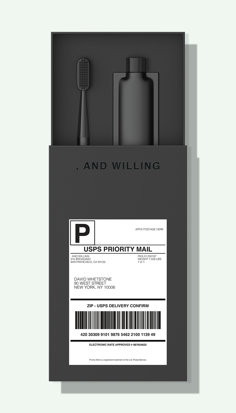 Aesthetic feeling，tooth cleaners，,ANDWILLING，