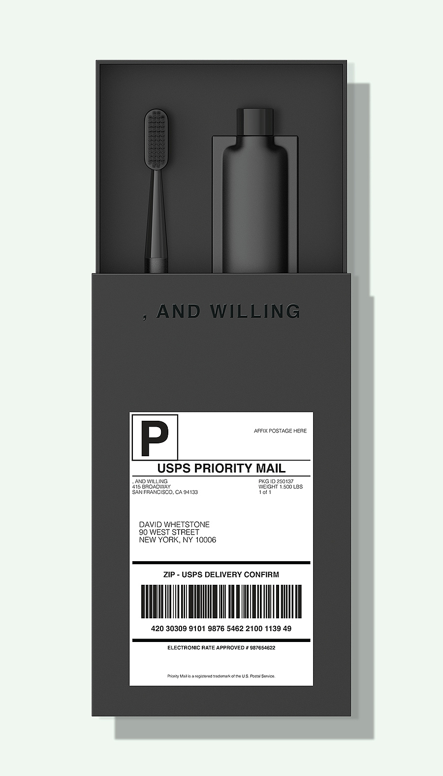 Aesthetic feeling，tooth cleaners，,ANDWILLING，