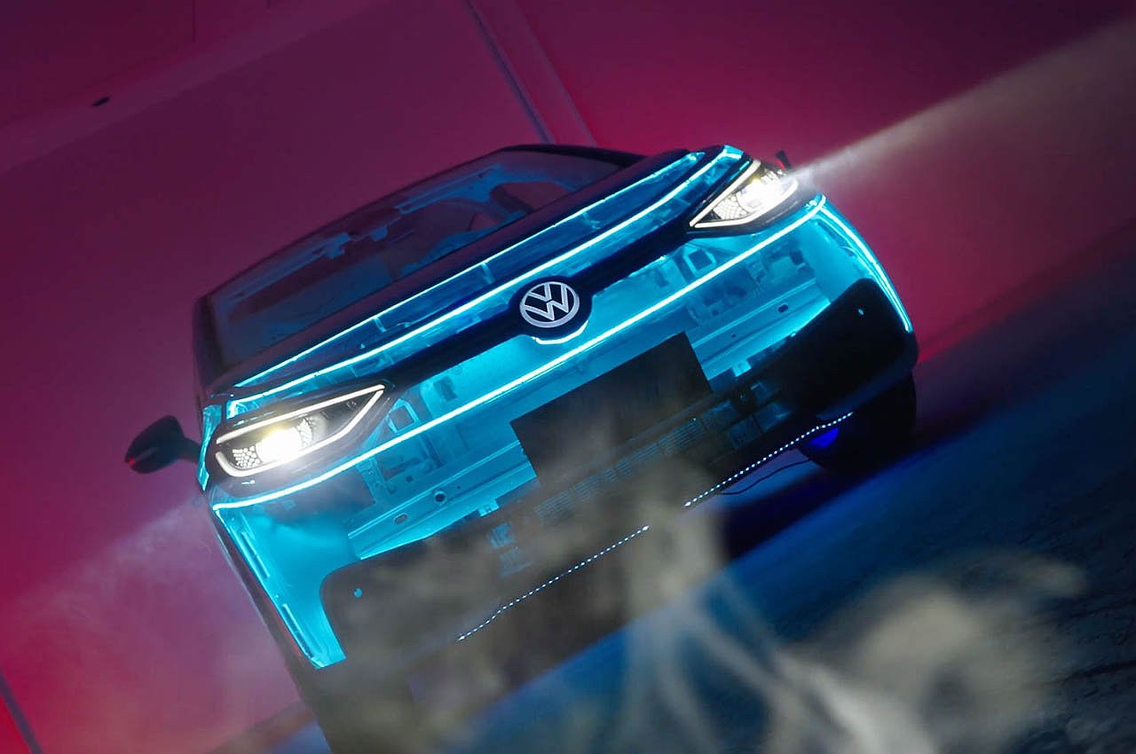 transparent，Volkswagen ID 3，automobile，