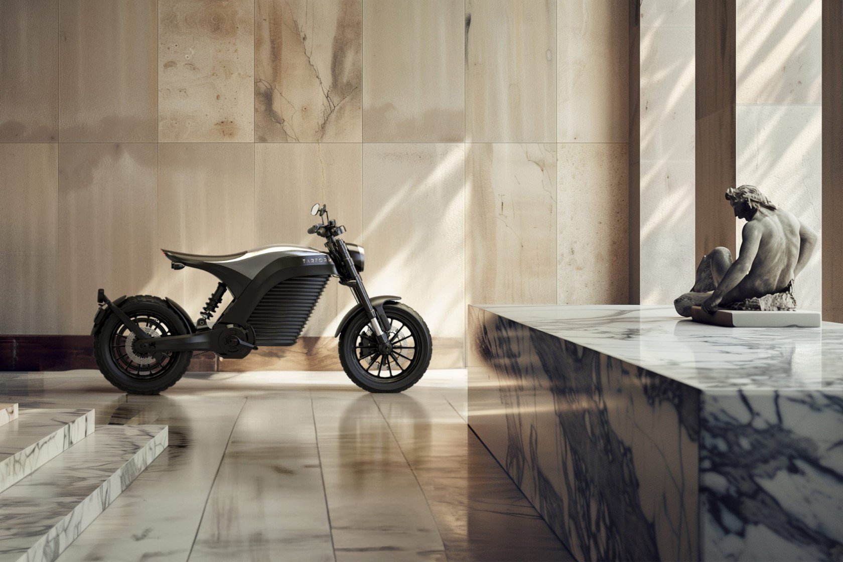 Electric Cafe Racer，motorcycle，modern，