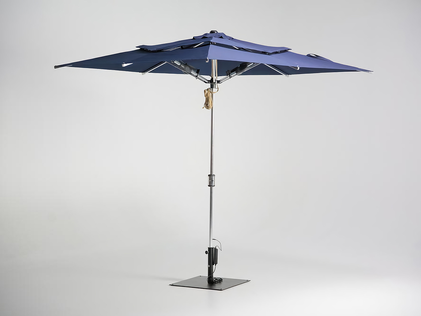 Terrace umbrella，Fan，Foldable，