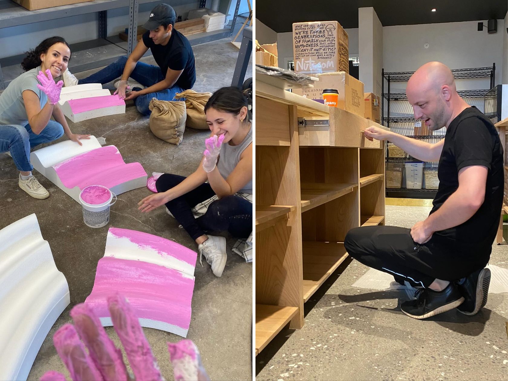 Blue Table chocolate，Chocolate Shop，Interior design，environmental design，