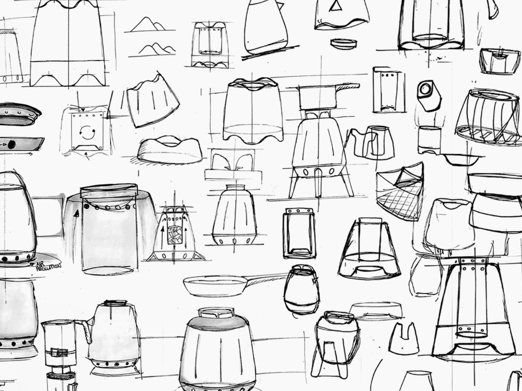 Leikki，Camping stove，Outdoor equipment，conceptual design，