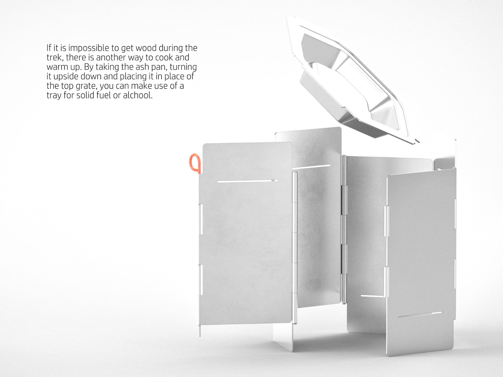 Leikki，Camping stove，Outdoor equipment，conceptual design，