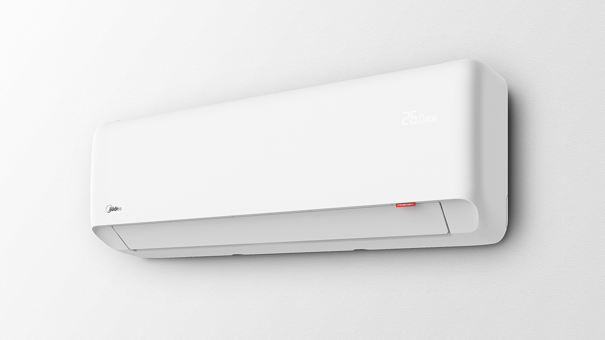 Beautiful，air conditioner，white，