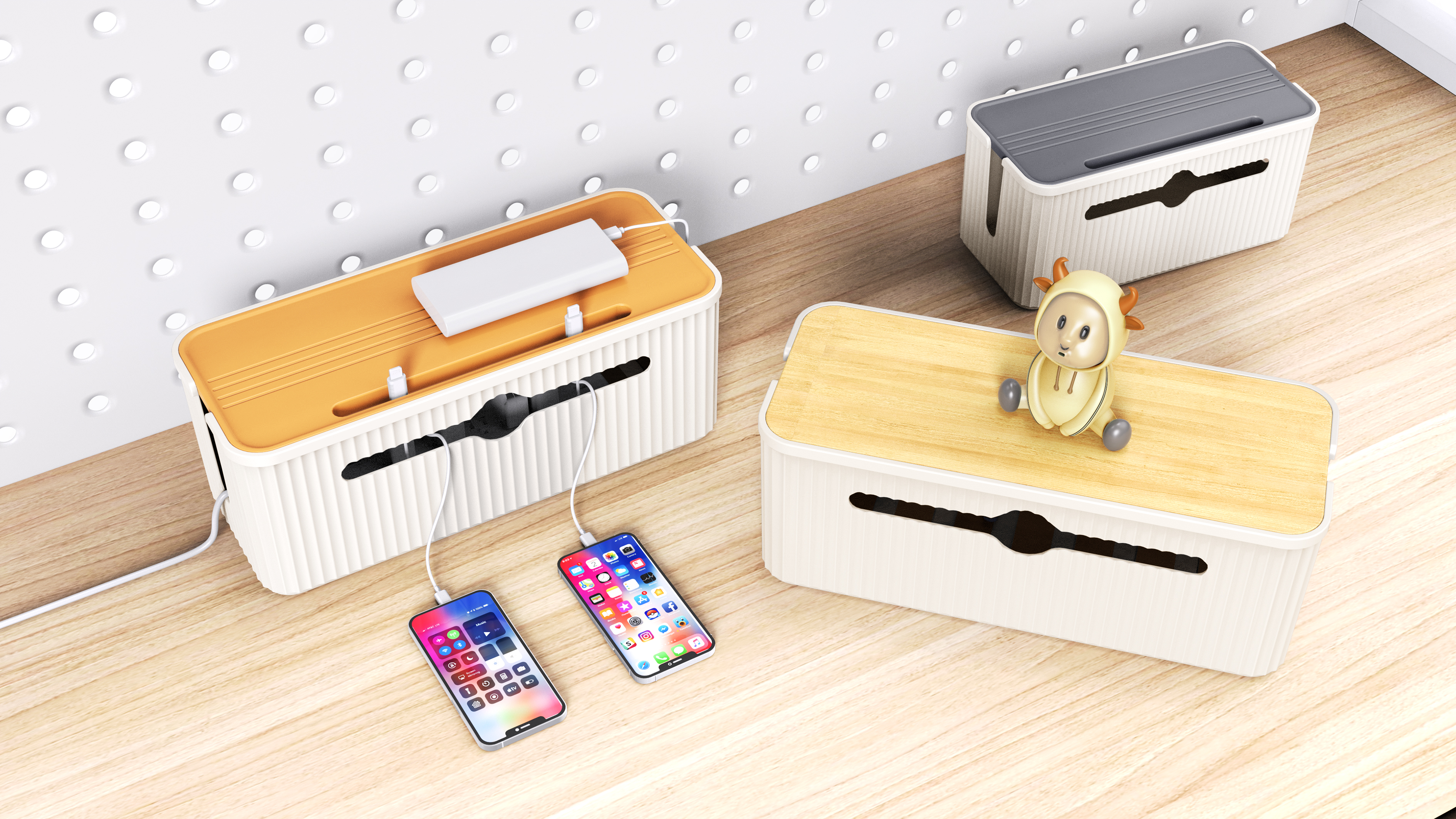 Insert row storage box，