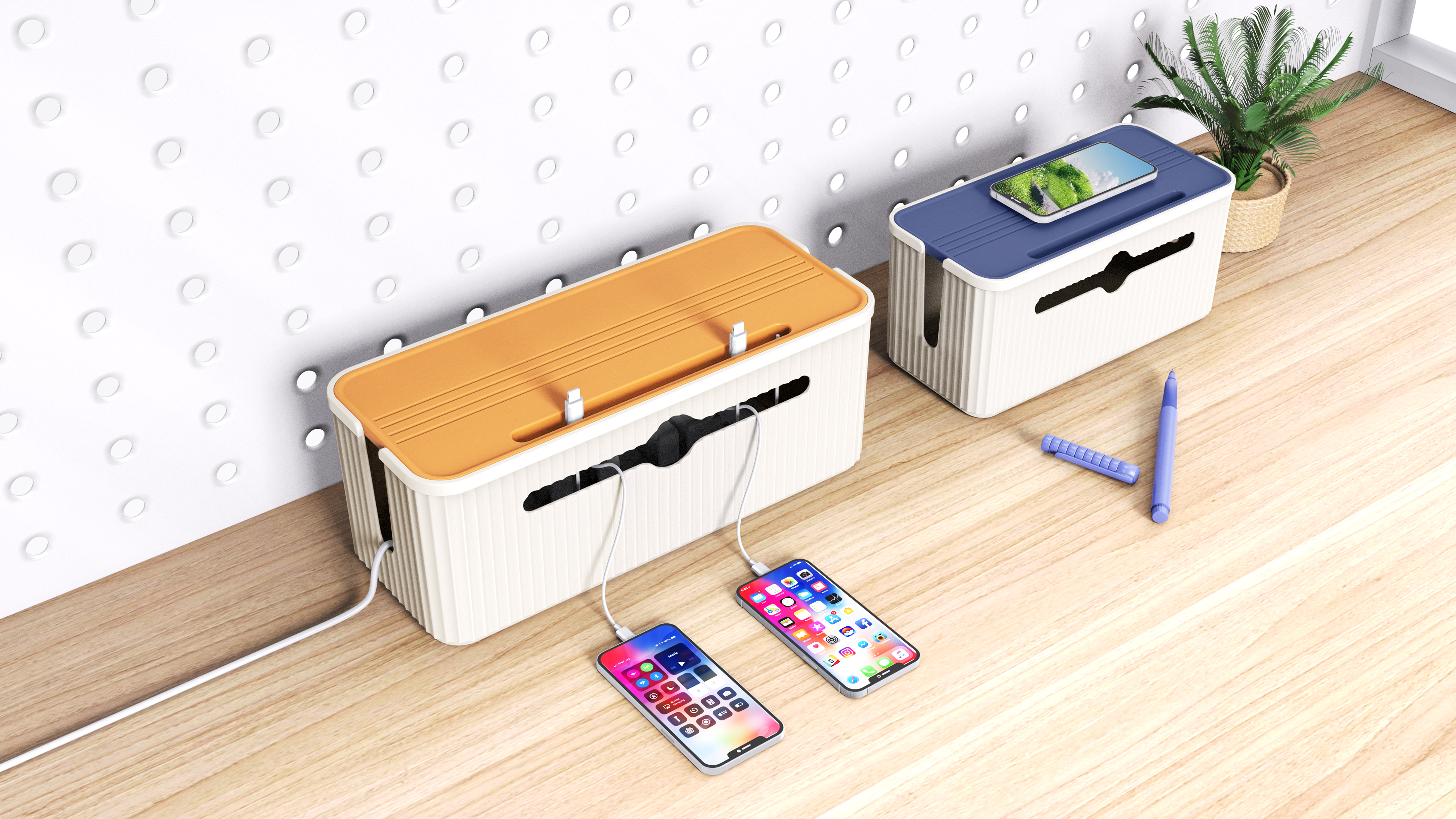 Insert row storage box，