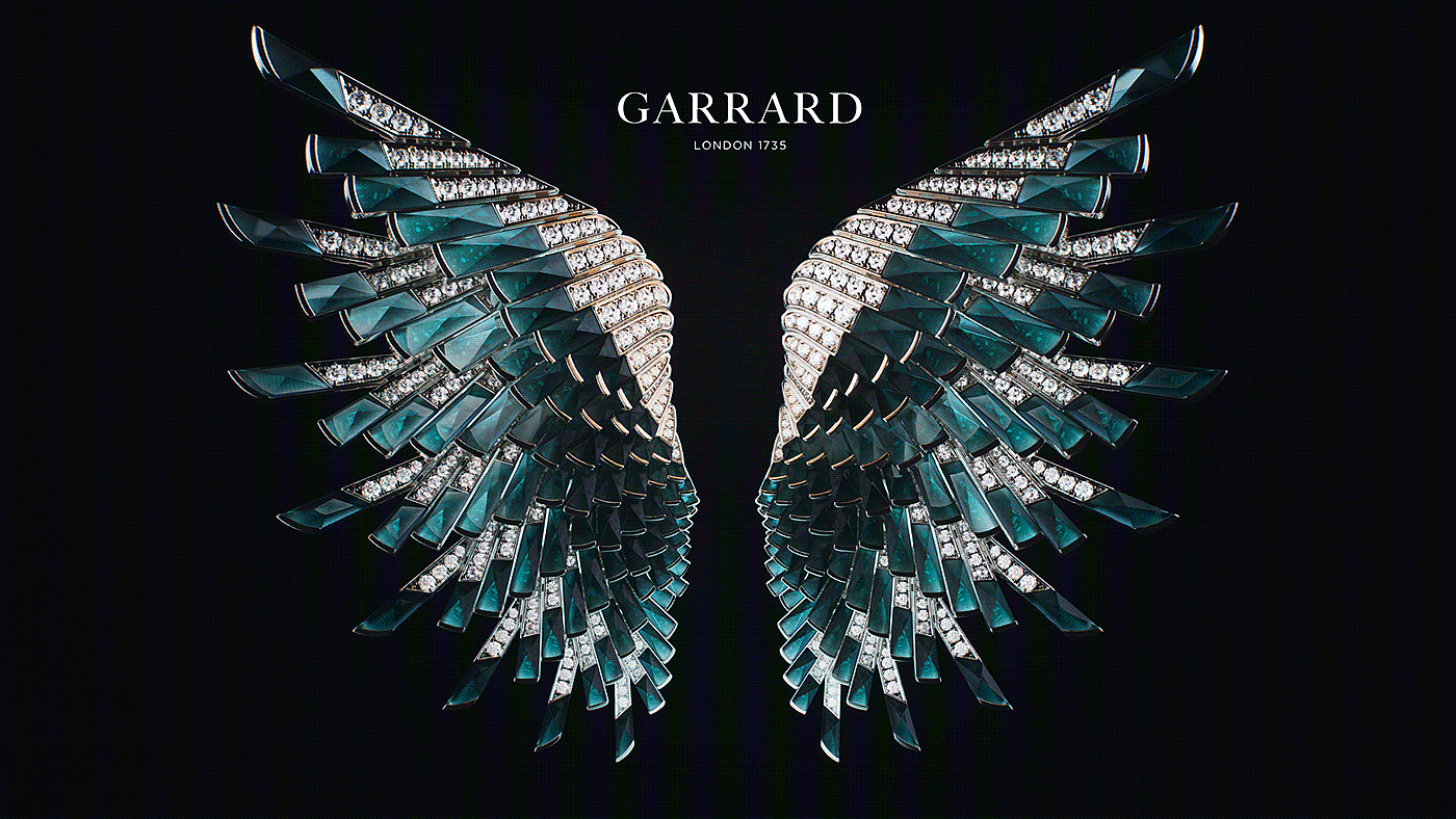 GARRARD WINGS RISING，Pendant，Concept map，Pendant，Necklace，