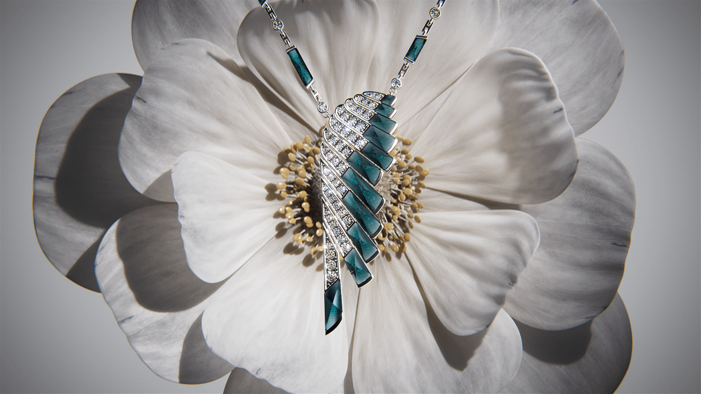 GARRARD WINGS RISING，Pendant，Concept map，Pendant，Necklace，