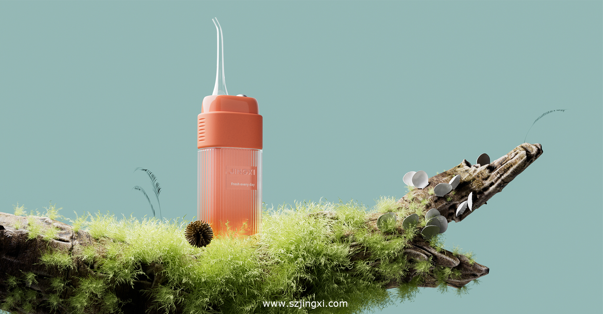 design of dental irrigator，Portable dental irrigator，oral irrigator，Personal care products，industrial design，product design，Appearance design，