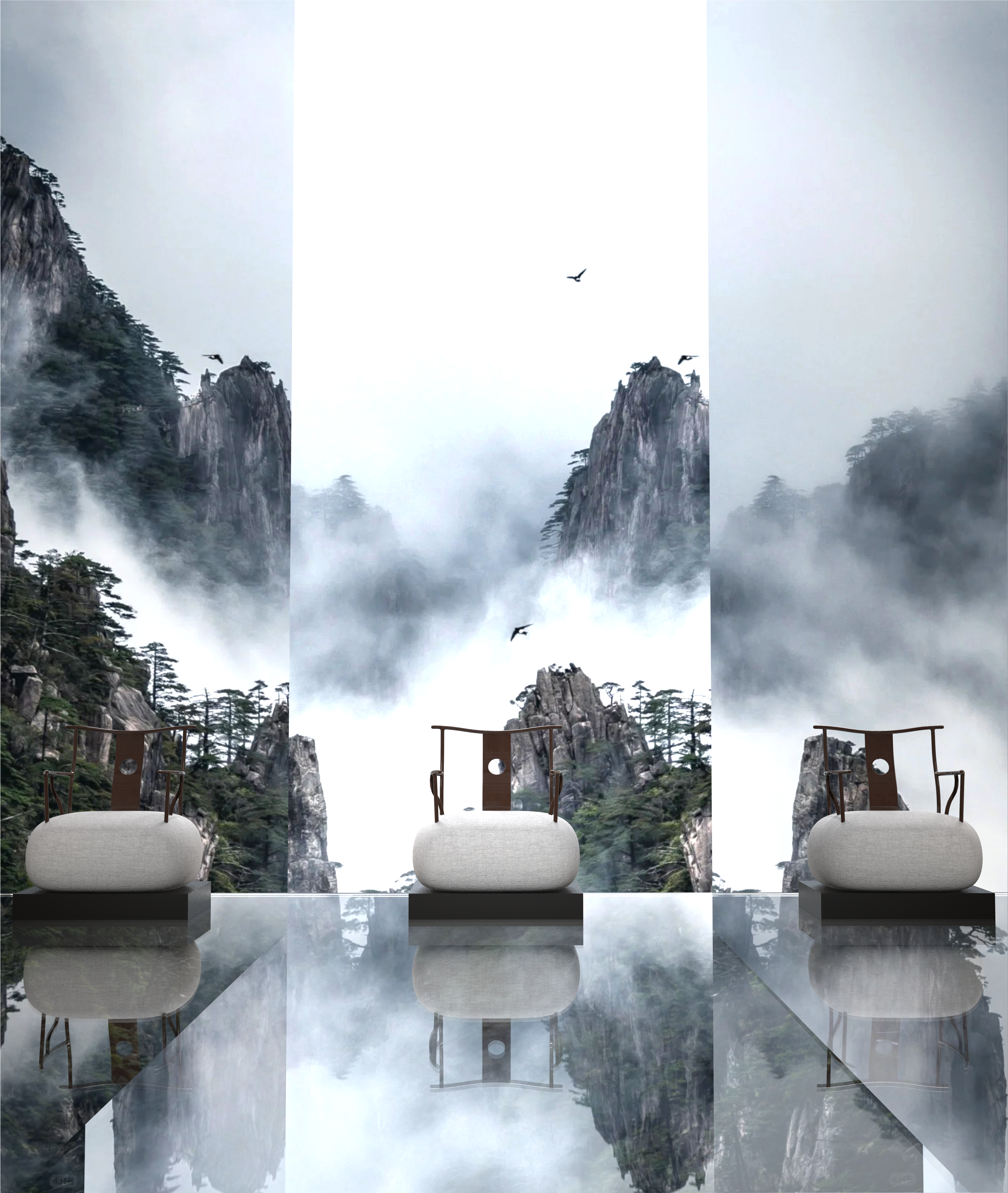 chair，New Chinese style，sofa，