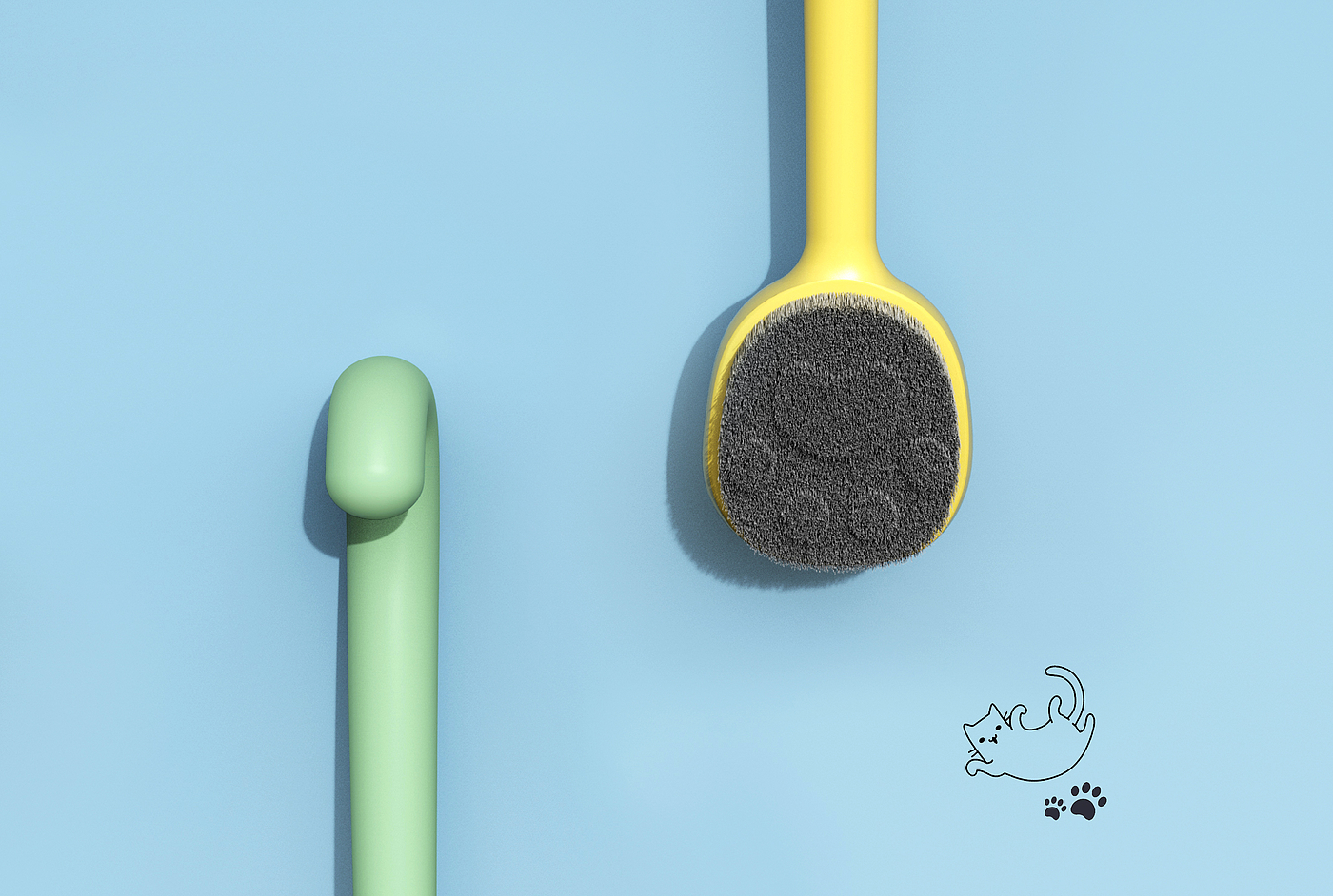 Bath brush，