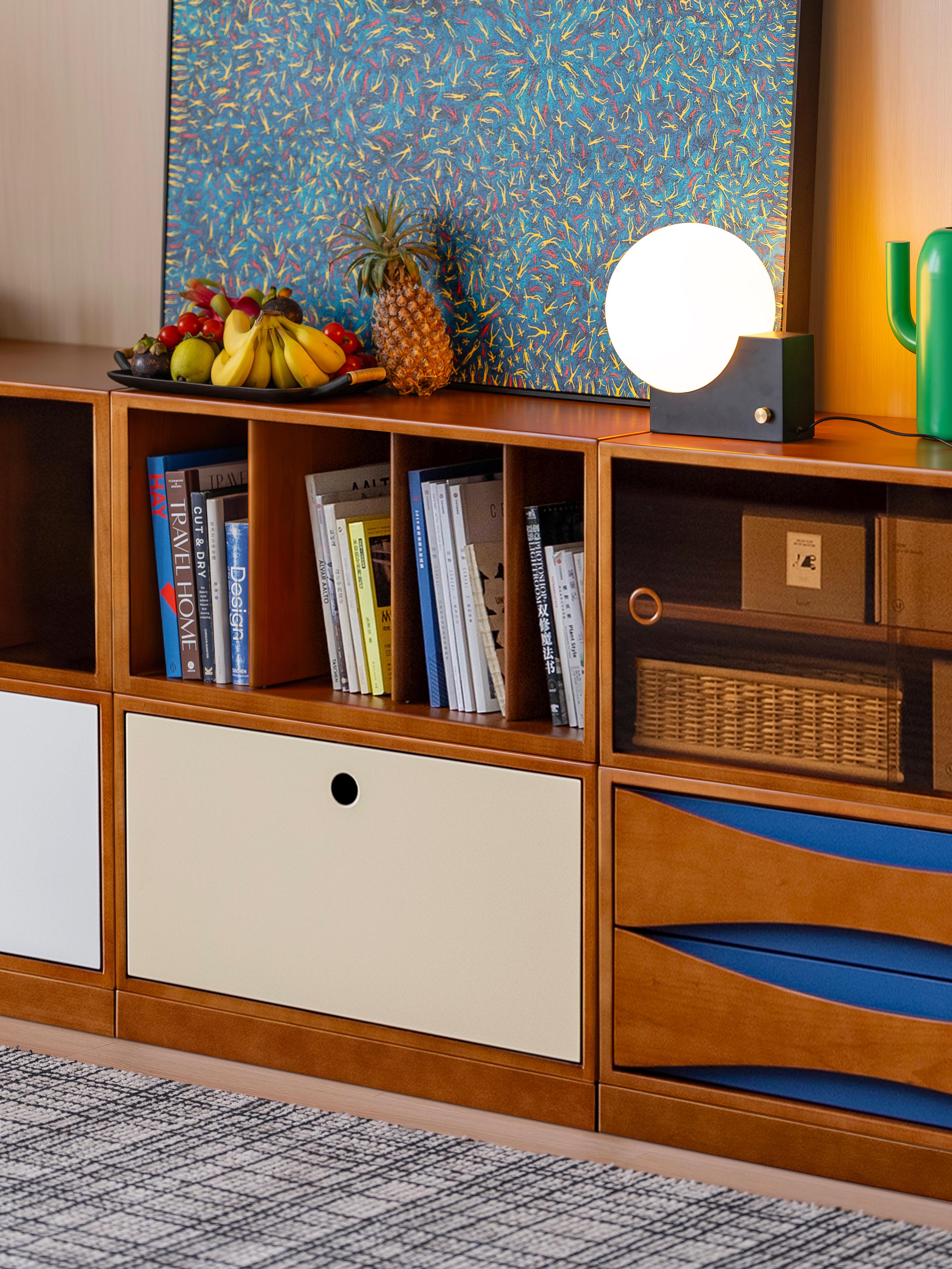 Original design，Side cabinet，Solid wood furniture，Residential Furniture，medieval furniture，furniture design ，