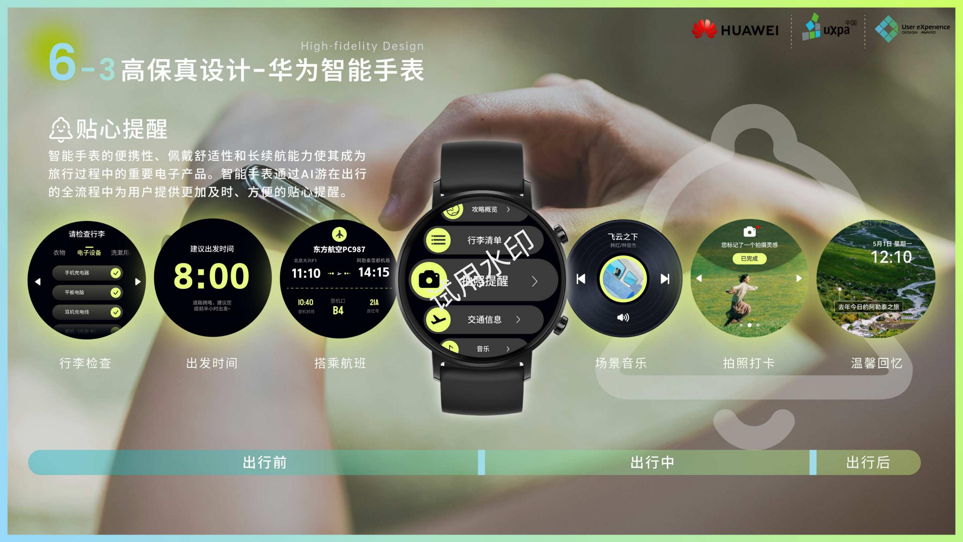 Interaction Design, Interface Design, User Experience, Industrial Design，