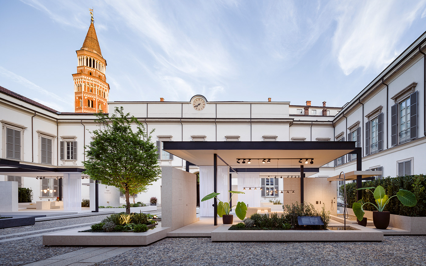 GROHE SPA，environmental design，Architecture，Interior design，