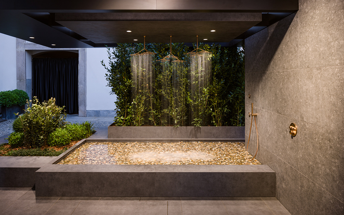 GROHE SPA，environmental design，Architecture，Interior design，