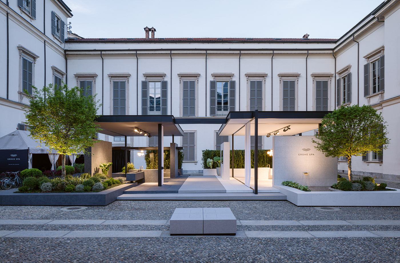 GROHE SPA，environmental design，Architecture，Interior design，