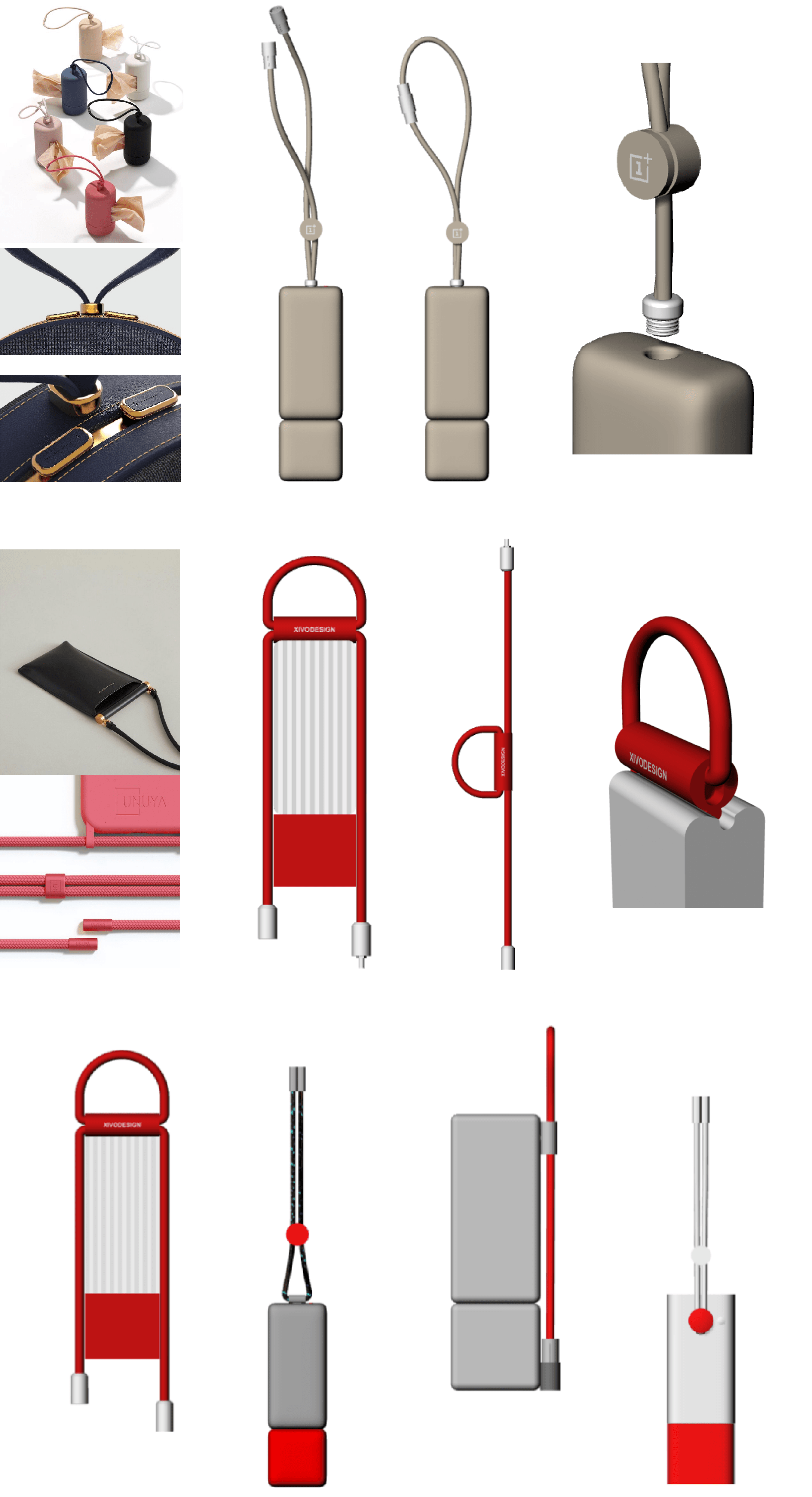 product design，portable battery，One plus，Flash，Good simple geometry，Design，Pouch 3-in -1，