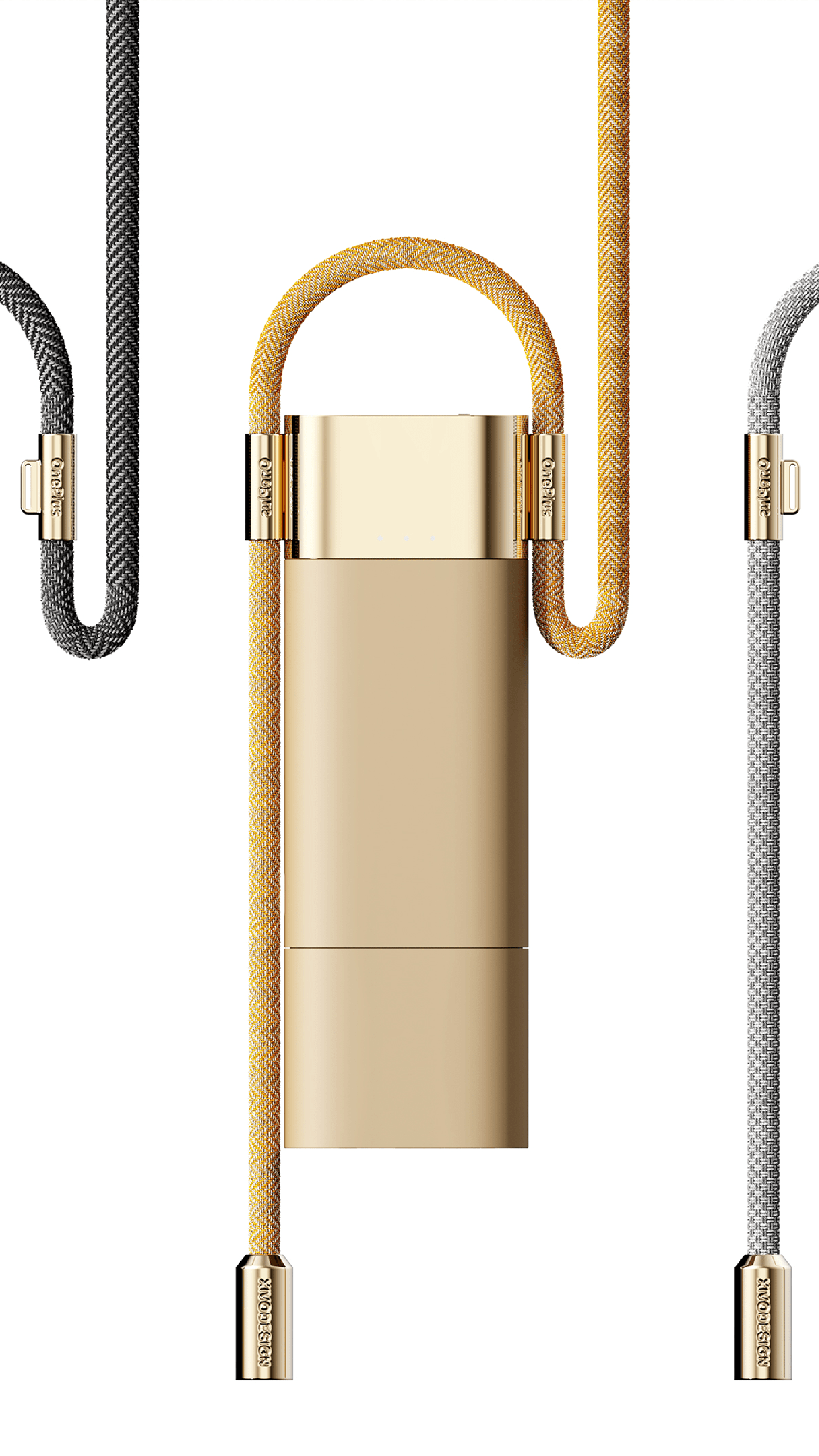 product design，portable battery，One plus，Flash，Good simple geometry，Design，Pouch 3-in -1，