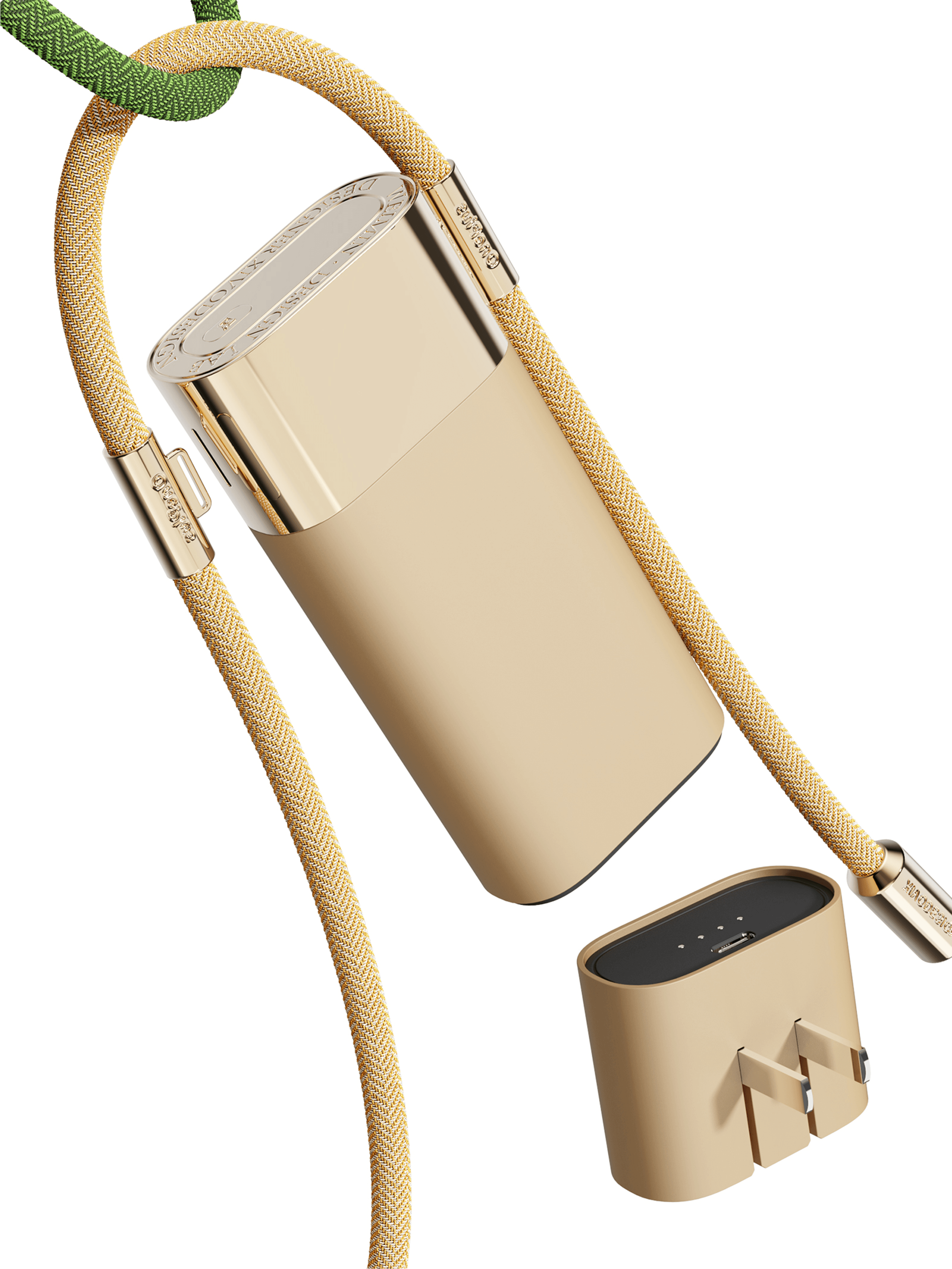 product design，portable battery，One plus，Flash，Good simple geometry，Design，Pouch 3-in -1，