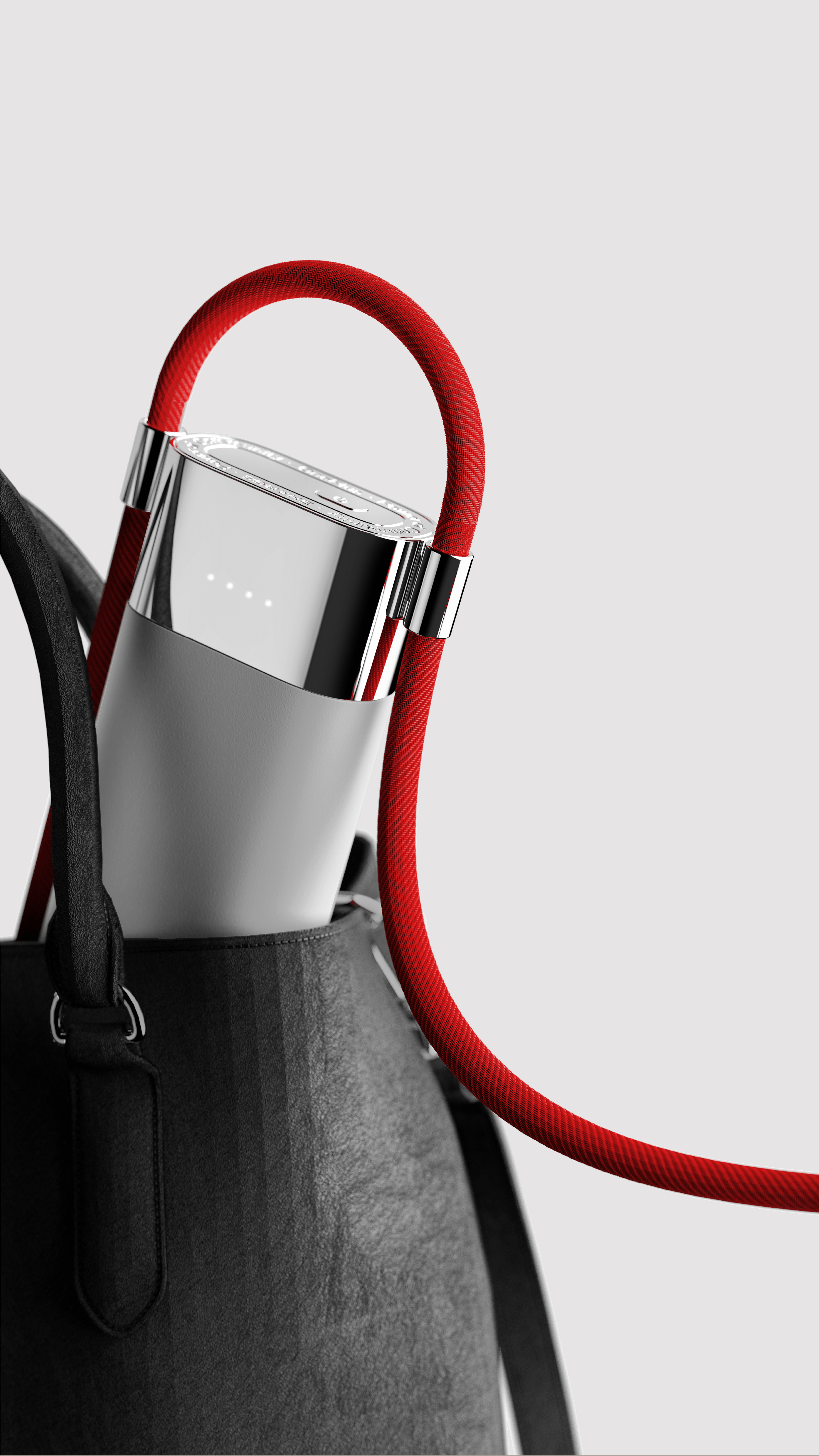 product design，portable battery，One plus，Flash，Good simple geometry，Design，Pouch 3-in -1，