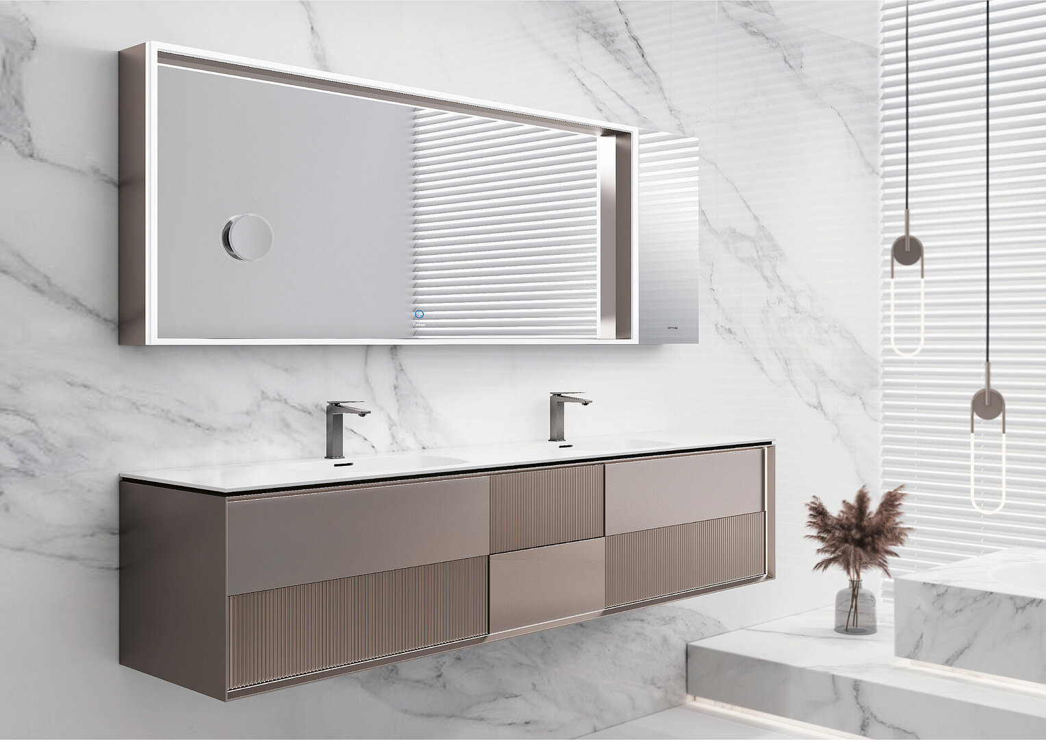 bathroom，Bathroom cabinet，European pie，Shower Room，German red dot，Red Dot Award-winning works，