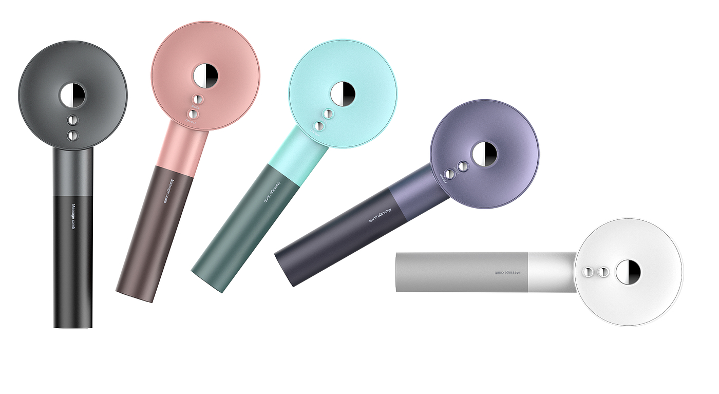 Intelligent Massager，scalp massage comb，Hair comb，Physiotherapy comb，Red light massage comb，